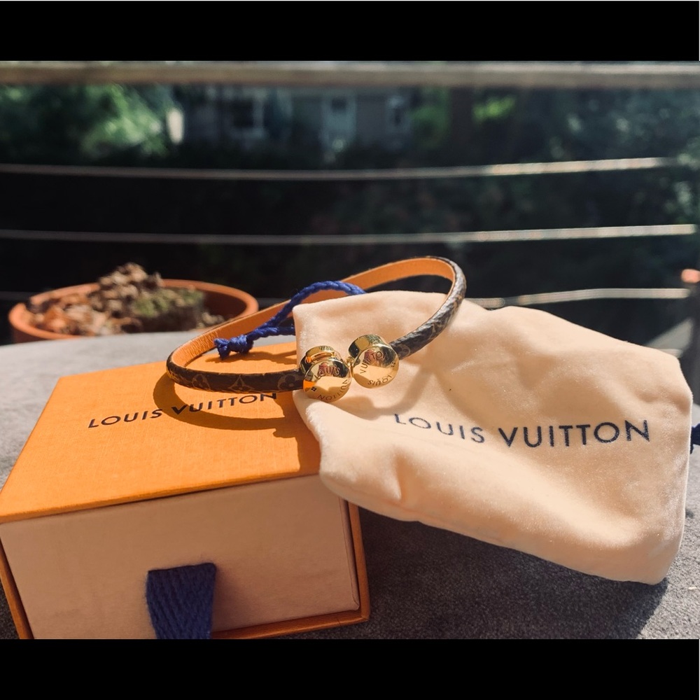 Louis Vuitton Historic Mini Monogram Bracelet.